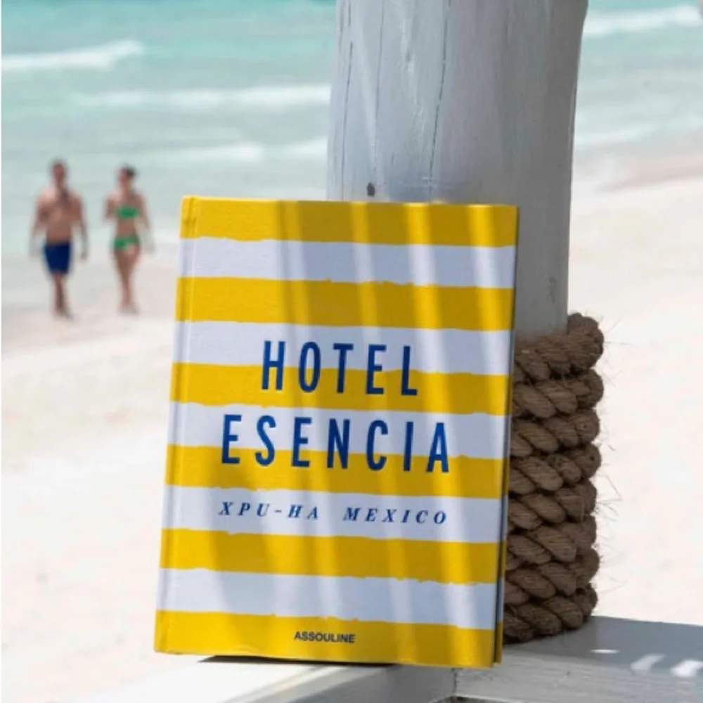 Assouline Hotel Esencia Hardcover Coffee Table Book Xpu-Ha Mexico NWT / Sealed